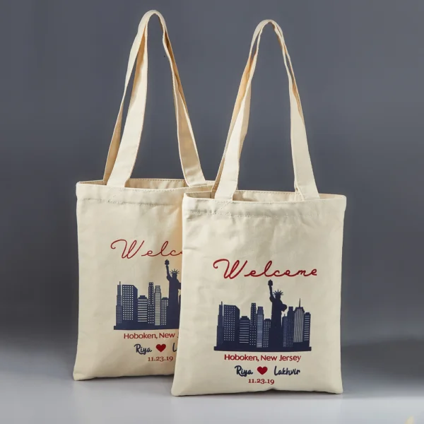 Wholesale Canvas Bags Mates XL Natural Thick Canvas Front 2